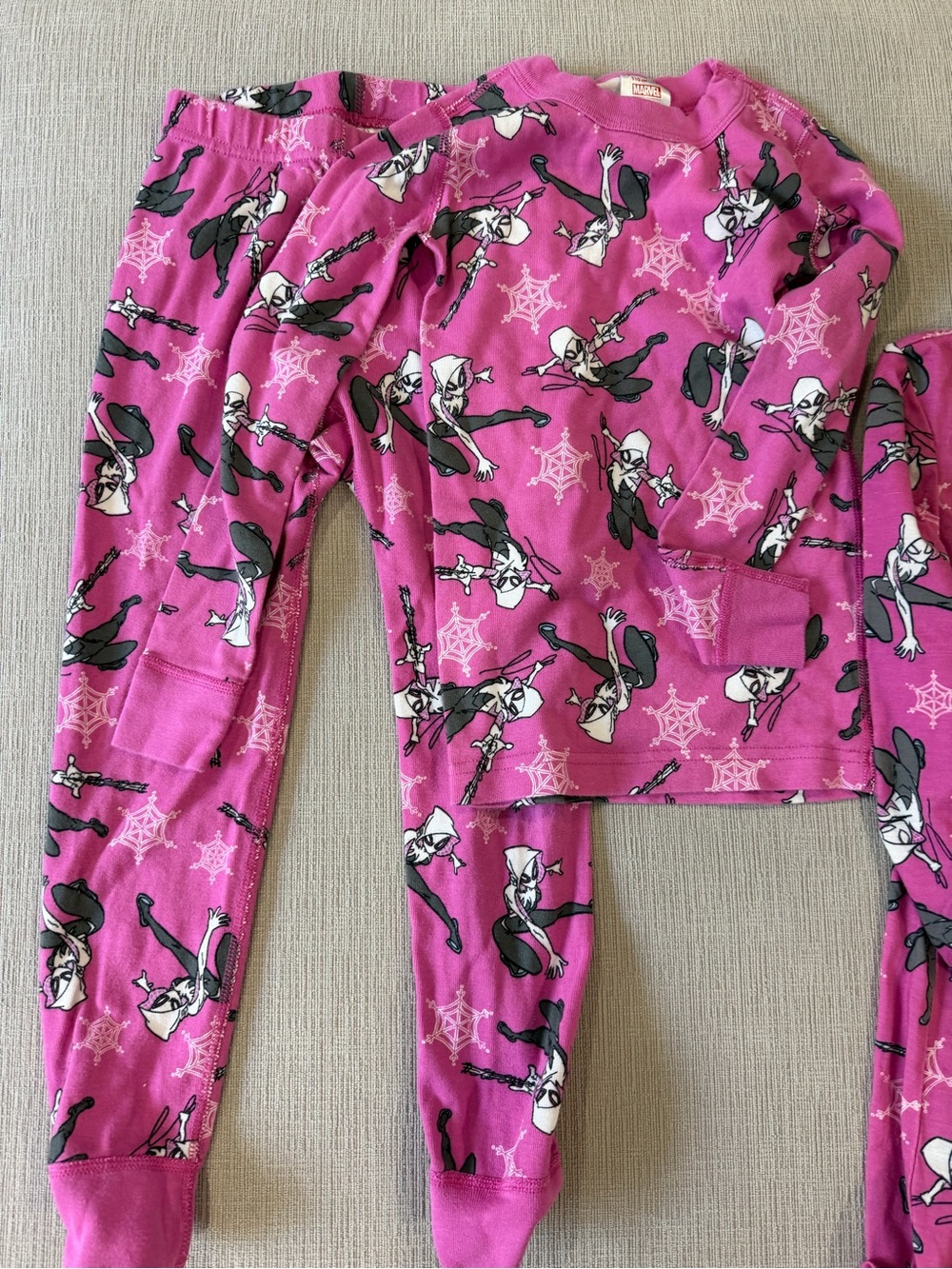 Hanna anderson girls ghost spider pajama set and night gown Character Pajama set - Picture 3 of 5